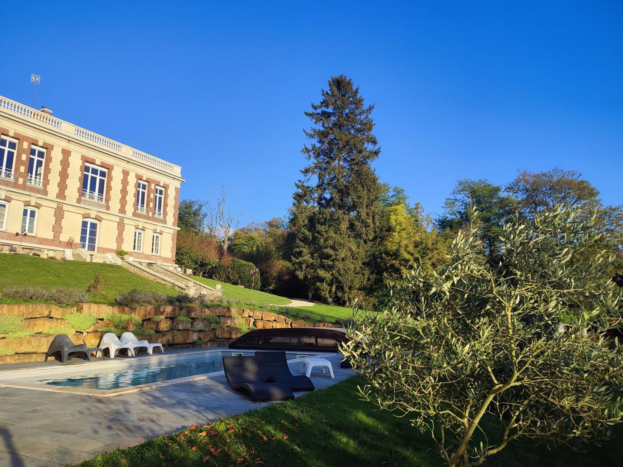 Demeure De La Garenne Bed and Breakfast Montmirail  Exteriör bild