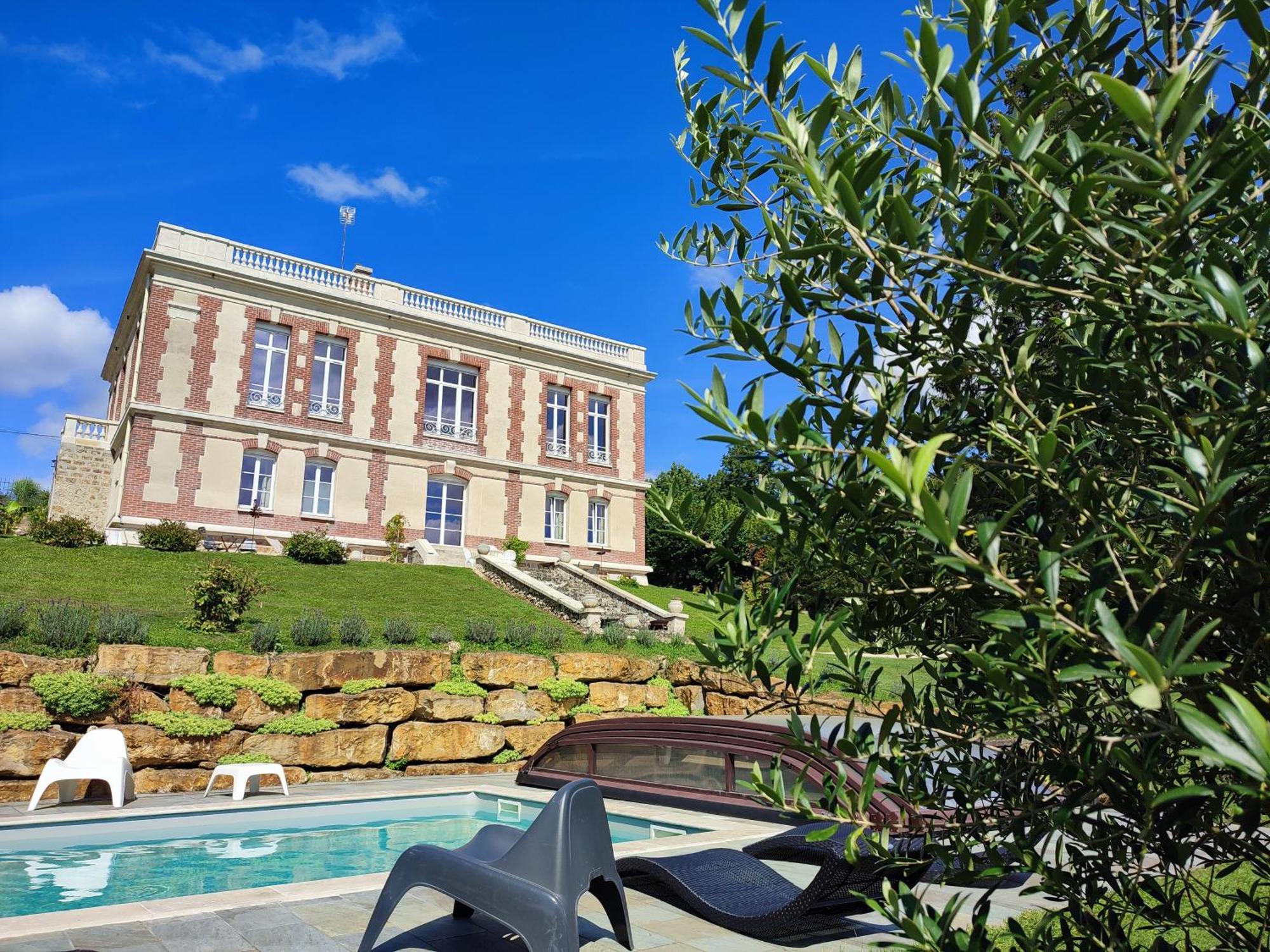 Demeure De La Garenne Bed and Breakfast Montmirail  Exteriör bild