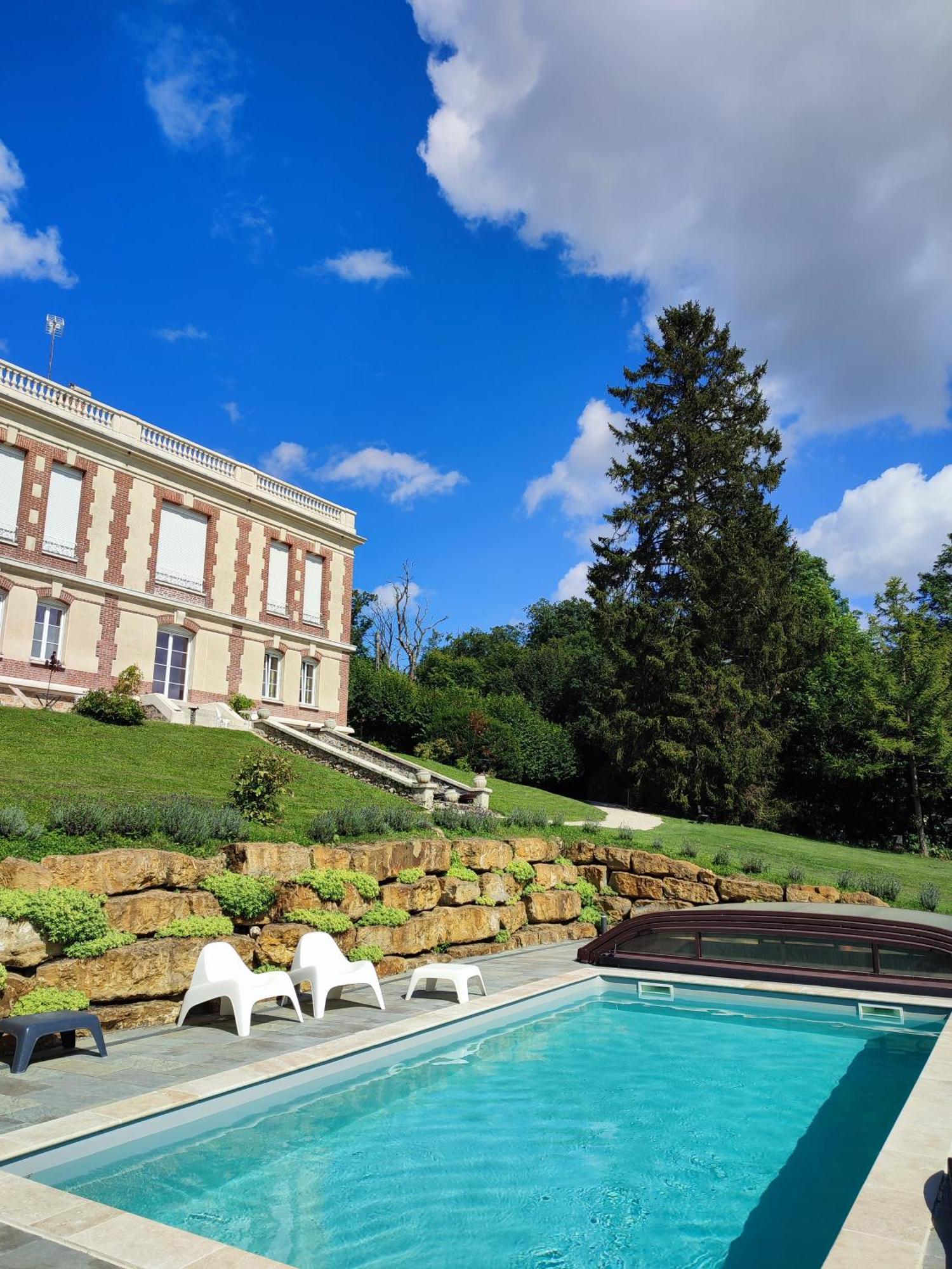 Demeure De La Garenne Bed and Breakfast Montmirail  Exteriör bild