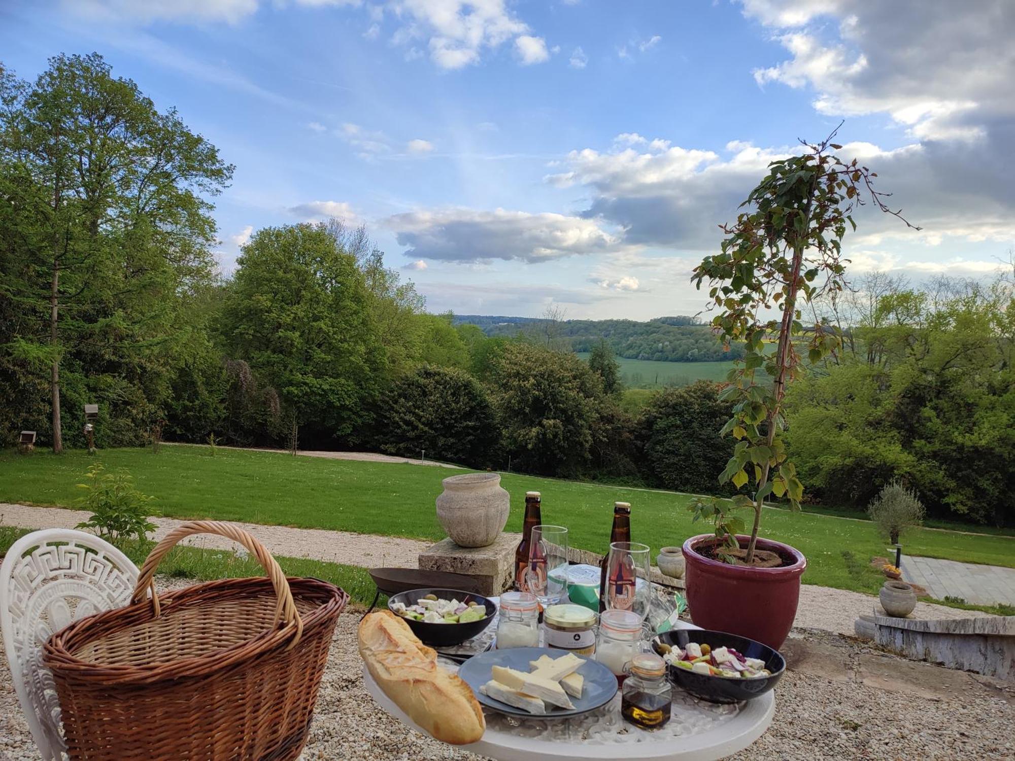 Demeure De La Garenne Bed and Breakfast Montmirail  Exteriör bild
